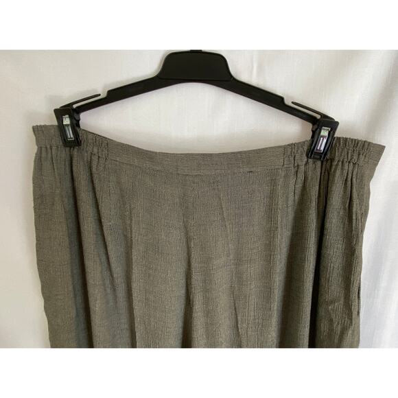 Dressbarn Woman Dress pants sz 18 Houndstooth lightweight black & taupe zip up - Picture 11 of 14